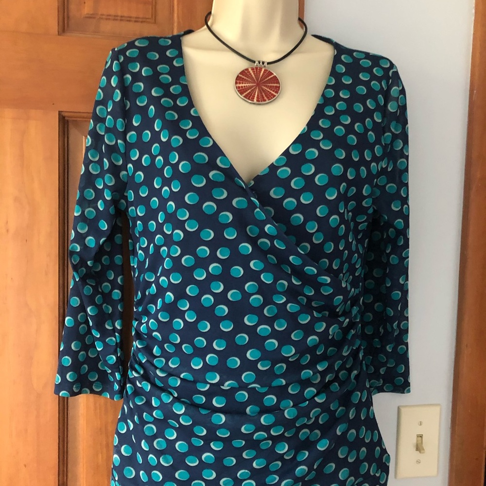 Woman’s Wrapoed Top